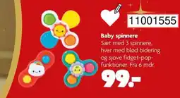 BR Leker Baby spinnere tilbud