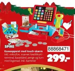 BR Leker SPIRE Kasseapparat med touch-skærm tilbud