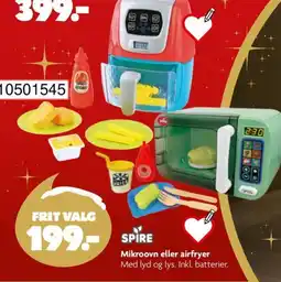 BR Leker SPIRE Mikroovn eller airfryer tilbud