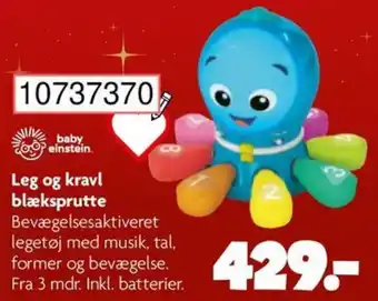 BR Leker Leg og kravl blæksprutte tilbud