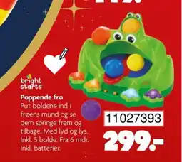 BR Leker Bright starts poppende frø tilbud