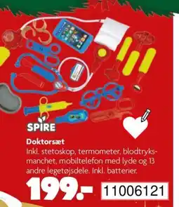 BR Leker SPIRE Doktorsæt tilbud