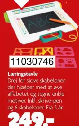 BR Leker Læringstavle tilbud