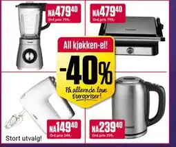Europris All kjøkken-el! tilbud
