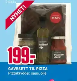 Europris GAVESETT TIL PIZZA, NOK 199 tilbud