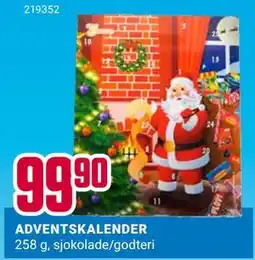 Europris ADVENTSKALENDER, NOK 99.9 tilbud