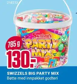 Europris SWIZZELS BIG PARTY MIX, NOK 130 tilbud