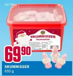 Europris SKUMNISSER, NOK 69.9 tilbud