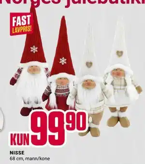 Europris NISSE, NOK 99.9 tilbud