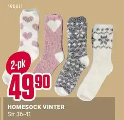 Europris HOMESOCK VINTER, NOK 49.9 tilbud
