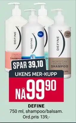 Europris DEFINE, App-pris tilbud