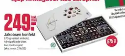 Europris Jakobsen konfekt, NOK 249 tilbud