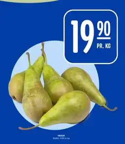 Rema 1000 PÆRER, NOK 19.9 tilbud