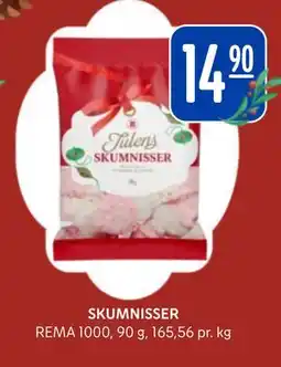 Rema 1000 SKUMNISSER, NOK 14.9 tilbud