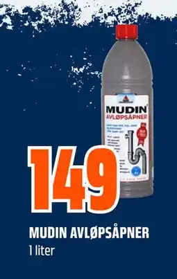 Obs Bygg MUDIN AVLØPSÅPNER, NOK 149 tilbud