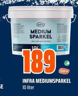 Obs Bygg INFRA MEDIUMSPARKEL, NOK 189 tilbud