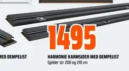 Obs Bygg HARMONIE KARMSIDER MED DEMPELIST, NOK 1495 tilbud