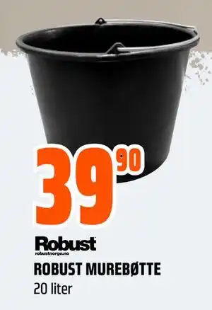 Obs Bygg ROBUST MUREBØTTE, NOK 39.9 tilbud