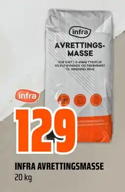 Obs Bygg INFRA AVRETTINGSMASSE, NOK 129 tilbud