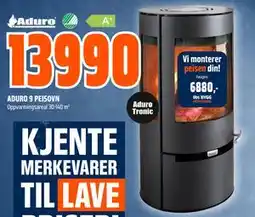 Obs Bygg ADURO 9 PEISOVN, NOK 13990 tilbud