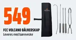 Obs Bygg FCC VOLCANO BÅLREDSKAP, NOK 549 tilbud