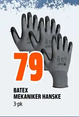 Obs Bygg BATEX MEKANIKER HANSKE, NOK 79 tilbud