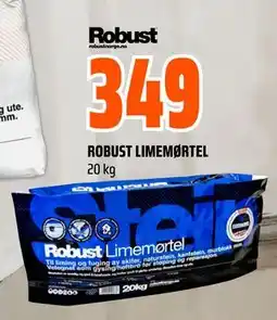 Obs Bygg ROBUST LIMEMØRTEL, NOK 349 tilbud