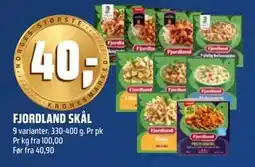 Coop Obs FJORDLAND SKÅL, NOK 40 tilbud