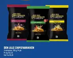 Coop Obs DEN LILLE CHIPSFABRIKKEN, NOK 20 tilbud