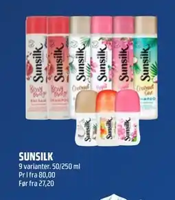 Coop Obs SUNSILK, NOK 20 tilbud