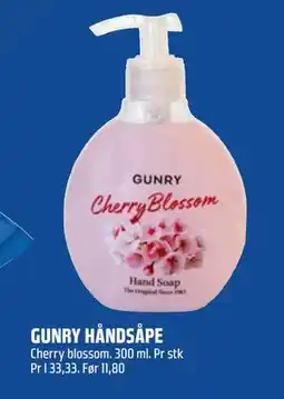 Coop Obs GUNRY HÅNDSÅPE, NOK 10 tilbud