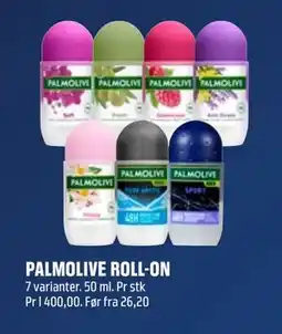 Coop Obs PALMOLIVE ROLL-ON, NOK 20 tilbud