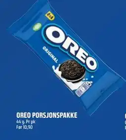 Coop Obs OREO PORSJONSPAKKE, NOK 10 tilbud
