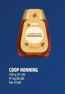 Coop Obs COOP HONNING, NOK 20 tilbud