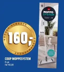 Coop Obs COOP MOPPESYSTEM, NOK 160 tilbud