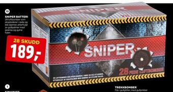 jem & fix Sniper batteri tilbud