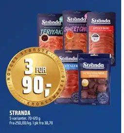 Coop Obs STRANDA, NOK 90 tilbud