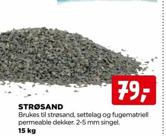 jem & fix Strøsand tilbud