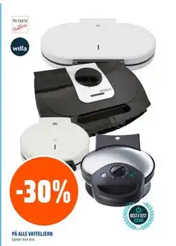 Coop Obs 30% PÅ ALLE VAFFELJERN tilbud