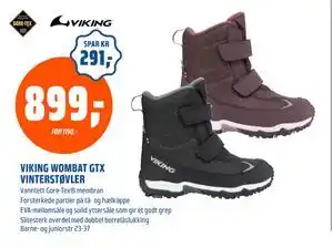 VIKING WOMBAT GTX VINTERSTØVLER, NOK 899