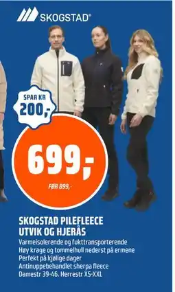 Coop Obs SKOGSTAD PILEFLEECE UTVIK OG HJERÅS, NOK 699 tilbud
