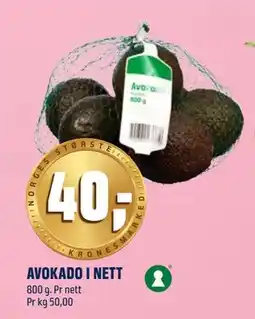 Coop Obs AVOKADO I NETT, NOK 40 tilbud