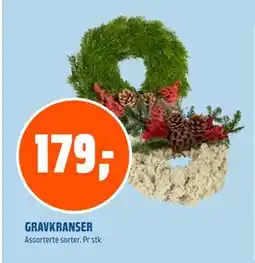 Coop Obs GRAVKRANSER, NOK 179 tilbud