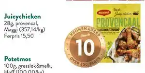 Jacobs Juicychicken, NOK 10 tilbud
