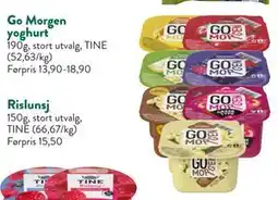 Jacobs Go Morgen yoghurt, NOK 10 tilbud