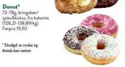 Jacobs Donut, NOK 10 tilbud