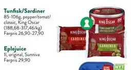Jacobs Tunfisk/Sardiner, NOK 20 tilbud