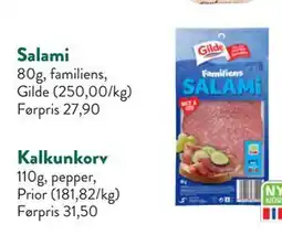 Jacobs Salami, NOK 20 tilbud