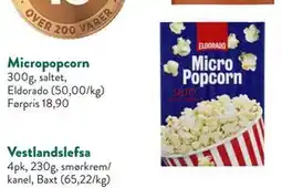 Jacobs Micropopcorn, NOK 15 tilbud