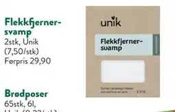 Jacobs Flekkfjernersvamp, NOK 15 tilbud